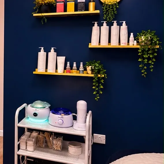 Waxing and skincare station